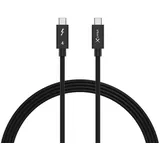 Xlayer USB-C auf USB-C 1 m Schwarz