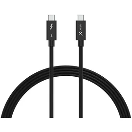 Xlayer USB-C auf USB-C 1 m Schwarz