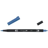 Tombow ABT-528 Fasermaler Dual Brush Pen mit zwei Spitzen, navy blue