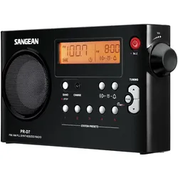 Sangean Electronics Sangean-PR-D7 - Radio - Schwarz