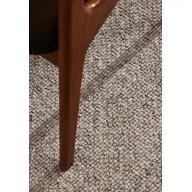 ELLE DECORATION Rocco Woll-Optik Teppich, Rocco Creme Multifarben, - Creme/Bunt
