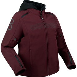 Bering Davis Queen-Size, Textiljacke wasserdicht Damen - Dunkelrot - Bauch T6