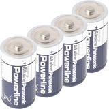 Panasonic Powerline LR14 C Baby Batterie 4er Folie, bis zu 7 Jahre lagerfähig