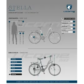 Licorne Stella Premium 24 Zoll anthrazit