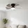 GLOBO LED Ventilator 40,6 cm Deckenventilator Schwarz