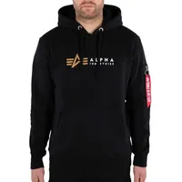 Alpha Industries Label Pullover Black L