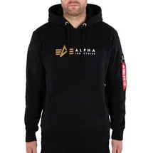 Alpha Industries Label Pullover Black L
