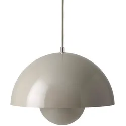 &Tradition - FlowerPot Pendelleuchte VP7, grau-beige