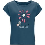 Jack Wolfskin Good Day T G T-Shirt Shortsleeve, Dark sea, 92