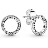 Pandora Ohrstecker Funkelnder Kreis Silber 290585CZ