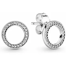 Pandora Ohrstecker Funkelnder Kreis Silber 290585CZ