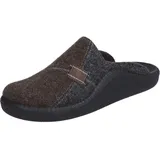 Westland Herren Pantoffeln Monaco 302, Männer Hausschuhe,Weite H (Weit),Filz-Pantoffeln,kuschelig warm,Winter,Mules,braun-Multi,47 EU / 12 UK - 47 EU Weit