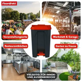 Floordirekt Olaf 80 l Rot