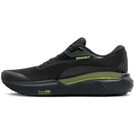 Brooks Adrenaline GTS 24 Weatherized Herren Black/Ebony/New Yellow 43