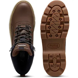 Puma Desierto V3 Puretex Mid-Top Winterschuhe wasserabweisend gefüttert 05 - chestnut brown/new navy 46 EU
