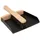 5five simply smart Handfeger und Schaufel ECO Schwarz