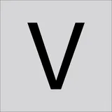 RZB Buchstabe "V" 99222.013.V