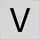 RZB Buchstabe "V" 99222.013.V