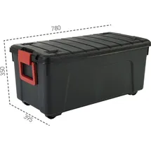 IRIS S.A. Multi Box »SIA-75« schwarz, 39.5x3.55x78 cm