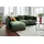 OTTO home Ecksofa OTTO HOME "Nöre L-Form", grün (dunkelgrün), B:262cm H:74cm T:172cm, Samtoptik (100% Polyester);Struktur (100% Polypropylene);Webstoff (100% Polyester);Struktur fein (100% Polyester);Luxus-Microfaser Lederoptik (100% Polyester);Baumwoll-/Leinenmix