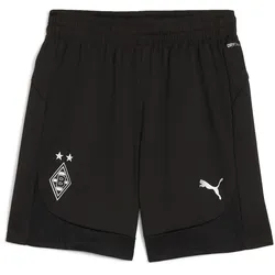 PUMA Borussia Mönchengladbach Trainingsshorts ohne Taschen Kinder 05 - PUMA black 128