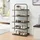 [en.casa] Poytya 119 x 60 x 32 cm anthrazit / grau