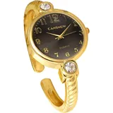 Elegante Spangenuhr für Damen – Goldene Damenuhr mit Quarzwerk, komfortablem Spangenverschluss & stilvollem Design für Alltag & besondere Anlässe