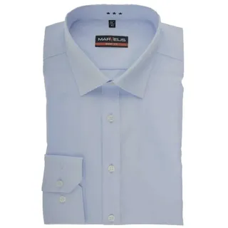 Marvelis Body Fit Hemd Langarm New Kent Kragen (36, Hellblau) - 36