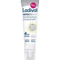 STADA Ladival Aktiv Sonnenschutz Gesicht & Lippen, LSF 50+