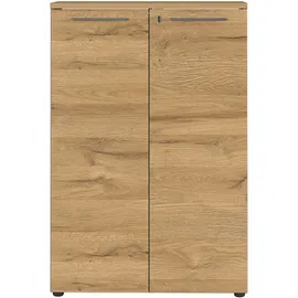 Germania Agenda Aktenschrank 80 x 40 x 120 cm grau