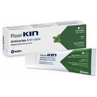 KIN Fluorkin Zahnpasta gegen Zahnverfall, 75 ml, Minze