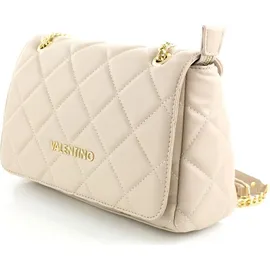 Valentino Ocarina Umhängetasche Kunstleder Beige/Weiß