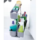 SOTECH CleaningAGENT Küchenauszug (BxTxH: 298 x 480 x 480 mm) Schrankauszug Putzmittelauszug Bodenmontage