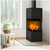 Fireplace Royal Stahl schwarz