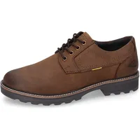 Schnürschuh CAMEL ACTIVE Gr. 46, braun (dunkelbraun) Herren Schuhe Trachtenschuh, Halbschuh mit Profillaufsohle