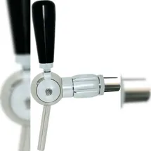 ich-zapfe Zapfhahn Heißgetränke / Kugelschankhahn verchromt