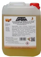 OPTAN Toilettenpflege, Weihnachtsduft 0105/005 , 5 Liter - Kanister