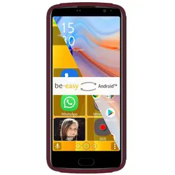M7 Lite premium 32 GB 4G Smartphone 14 cm (5.5 Zoll) Android 13 MP Einzelne Kamera Kamera Single SIM (Rot)