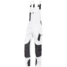Leibwächter Arbeitslatzhose Dynamic Line Dynl Gr. 68 weiß/anthrazit