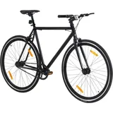 vidaXL Fahrrad mit Festem Gang Schwarz 700c 55 cm