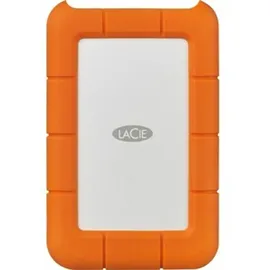 LaCie Rugged 2 TB USB-C Orange, Silber STFR2000400