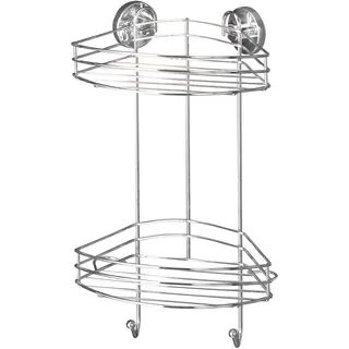 Wenko Vacuum-Loc Eckregal 2 Etagen Badzubehör (45.99 € / )