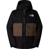 The North Face Herren Dragline Softshelljacke, Tnf Black/Smokey Brown, S