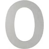 HOPPE OA-Hausnummer E600-609 Ziffer 0 Edelstahl