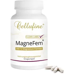 Cellufine® MagneFem® 12 Magnesium-Verbindungen für Frauen - vegane Kapseln 120 St