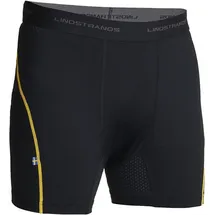 Lindstrands Dry Funktionsshorts Schwarz-Gelb 2XL