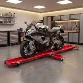 XPOtool Rangierschiene Motorrad Metall bis 570 kg