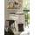 furn.design Barschrank Stove 130 x 106 cm Weiß