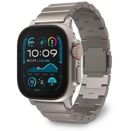 decoded Titanium Strap for Apple Watch Ultra 1&2 Titanium Natural