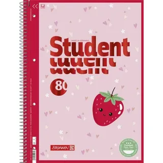 Brunnen Collegeblock A4 Lin.28 90g Fruity Love